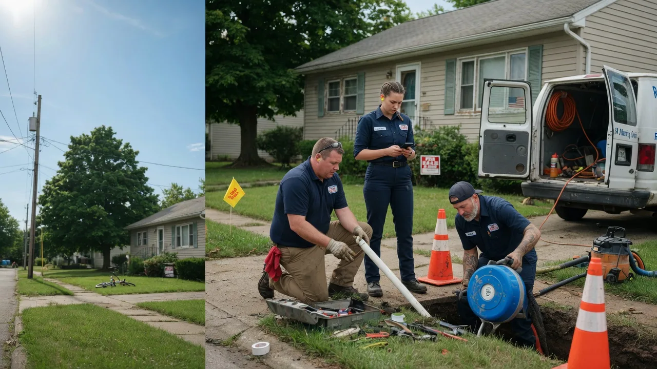 Sewer Line Repair in Mechanicsburg, IL near me
